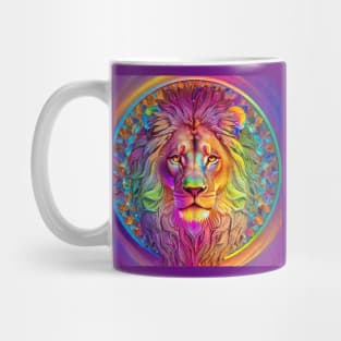 Lion Mandala Mug